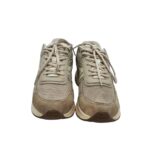 Adidasi barbati Stmp, 42, imitatie de piele, piele intoarsa, gri - imagine 3