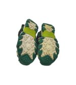 Sandale copii Lurchi, 31, piele intoarsa, material textil, verde - imagine 5