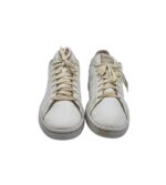 Adidasi dama Adidas, 37, imitatie de piele, alb - imagine 3