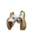 Saboti dama Bio Comfort, 39, imitatie de piele, alb - imagine 4