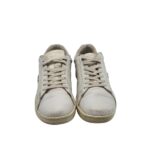 Adidasi dama Lacoste, 37, piele, alb - imagine 3