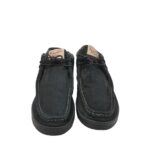Mocasini barbati Penguin, 43, piele intoarsa, negru - imagine 3