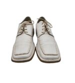 Pantofi barbati Buffalo, 43, piele, alb - imagine 3