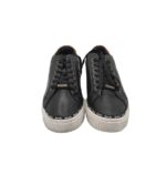 Tenisi dama Bench, 40, imitatie de piele, negru - imagine 3