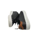 Tenisi dama Bench, 40, imitatie de piele, negru - imagine 4