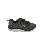 Adidasi dama Skechers, 36, material textil, gri negru