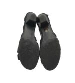 Sandale dama Liva Loop, 38, material textil, negru - imagine 2