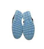 Saboti dama 38, material textil, albastru negru - imagine 5