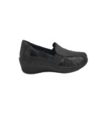 Pantofi dama Pavers, 40, imitatie de piele, piele, negru