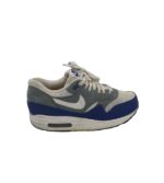 Adidasi barbati Nike, 42, material textil, piele, alb gri