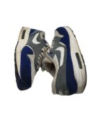 Adidasi barbati Nike, 42, material textil, piele, alb gri - imagine 4