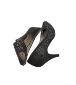 Pantofi dama Studio, 38, material textil, negru - imagine 4