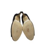 Pantofi dama Studio, 38, material textil, negru - imagine 5