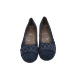 Pantofi dama Jenny 38, material textil, bleumarin - imagine 3
