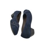 Pantofi dama Jenny 38, material textil, bleumarin - imagine 4