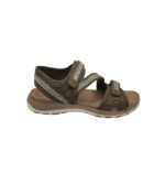 Sandale dama Landrover, 40, material textil, kaki