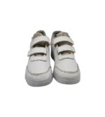 Adidasi copii Adidas, 36, imitatie de piele, alb - imagine 3