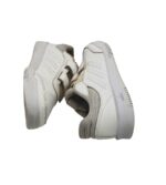 Adidasi copii Adidas, 36, imitatie de piele, alb - imagine 4