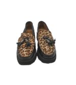 Mocasini dama Liverpool, 37.5, piele, negru maro - imagine 3
