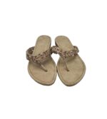 Saboti dama My Shoes 38, material textil, bej - imagine 3