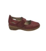 Sandale dama Easystreet, 40, imitatie de piele, rosu
