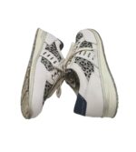 Adidasi dama Waldlaufer, 40, imitatie de piele, piele, alb gri negru - imagine 4