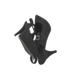 Pantofi dama Papaya 37, material textil, negru - imagine 3