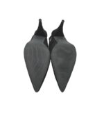 Pantofi dama Papaya 37, material textil, negru - imagine 4