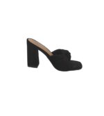 Saboti dama Linzi, 38, material textil, negru