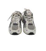 Adidasi dama Sport, 39, imitatie de piele, material textil, alb  gri - imagine 3