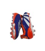 Adidasi barbati Adidas, 42, imitatie de piele, albastru portocaliu - imagine 4