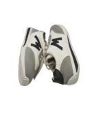 Adidasi dama 40, material textil, alb gri - imagine 4