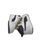 Adidasi copii Puma, 31, imitatie de piele, alb gri negru - imagine 4