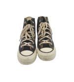 Tenisi dama Converse, 36, material textil, negru - imagine 3