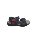 Sandale copii Geox, 34, imitatie de piele, material textil, bleumarin