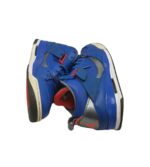 Adidasi barbati Jordan, 44, imitatie de piele, piele, albastru - imagine 4