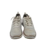Adidasi dama Skechers, 37, material textil, gri - imagine 3