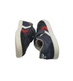 Adidasi copii Hummel, 35, imitatie de piele, piele intoarsa, negru - imagine 4