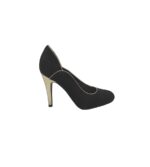 Pantofi dama Divine, 36, material textil, negru