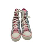Tenisi dama Daddys, 40, material textil (talpa falsa), albastru - imagine 3