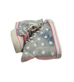 Tenisi dama Daddys, 40, material textil (talpa falsa), albastru - imagine 4