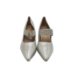 Pantofi dama  42, material textil, gri - imagine 3