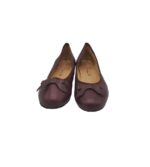 Balerini dama 38, piele, maro - imagine 3