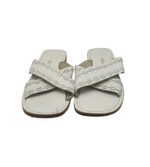 Saboti barbati Buffalo, 44, imitatie de piele, piele, alb - imagine 3