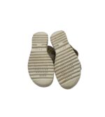 Sandale copii Geox, 30, material textil, piele, auriu - imagine 5