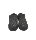 Saboti dama 39, material textil, negru - imagine 3