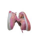 Adidasi copii  27, imitatie de piele, material textil, roz - imagine 3