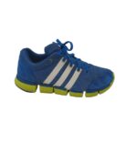 Adidasi barbati Adidas, 43, imitatie de piele, material textil, albastru