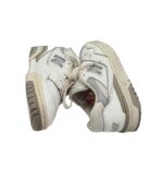 Adidasi dama New Balance, 37, imitatie de piele, piele, alb gri - imagine 4