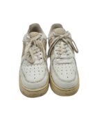 Adidasi dama  Nike, 40, imitatie de piele, material textil, piele, alb - imagine 3